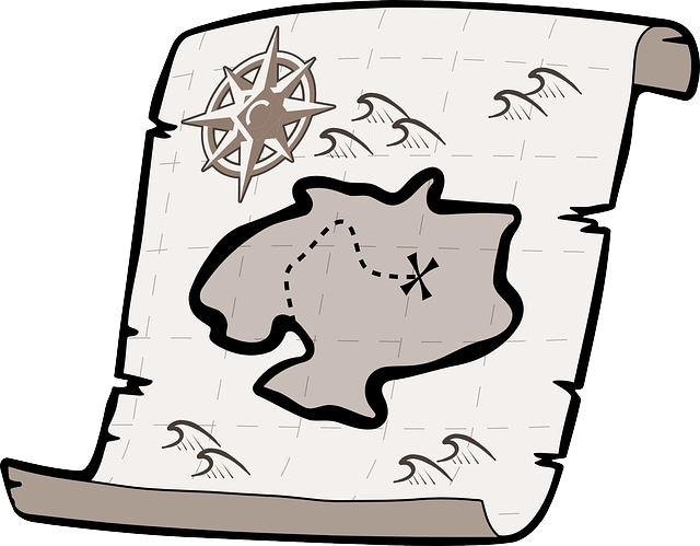 Treasure Map, Treasure Hunt, Pirate Treasure, Map - Exploratory Testing (640x499), Png Download