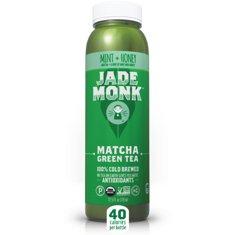 Mint Honey Matcha Tea - Jade Monk Green Tea Powder, Simply Matcha - 0.10 Oz (800x800), Png Download