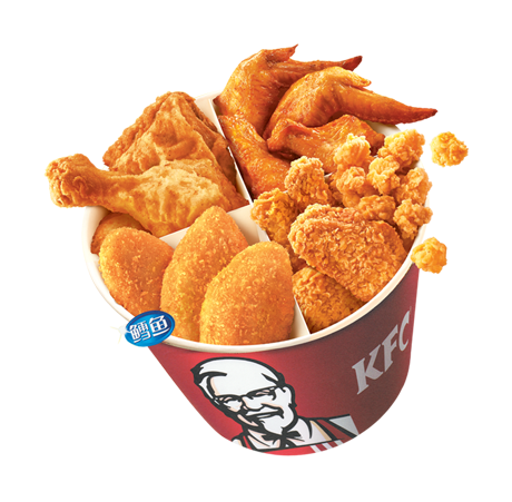 Kfc Chicken Bucket Png Banner Royalty Free Stock - Kfc (500x500), Png Download