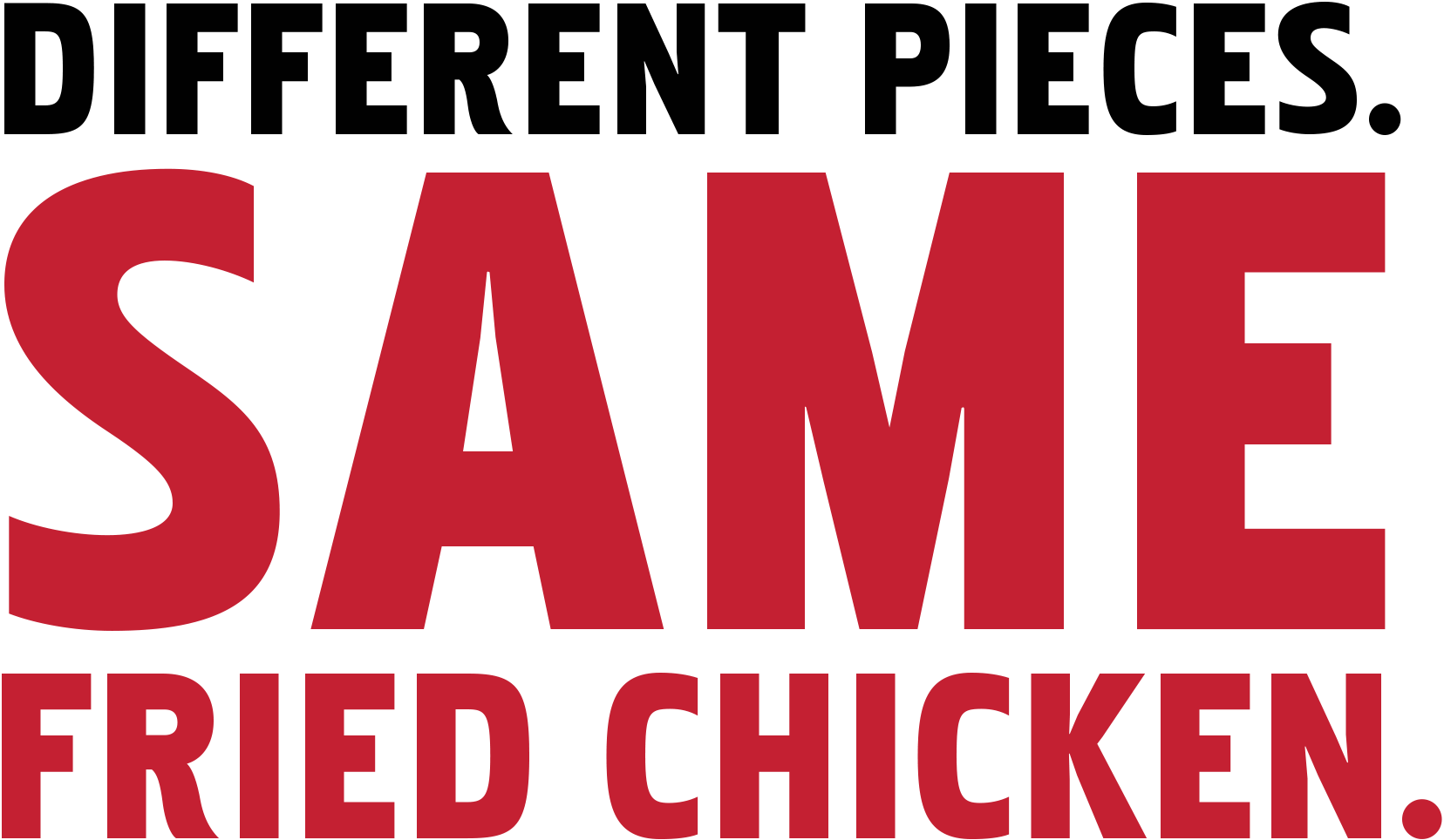 Thanks For Noticing That Something Is A Bit Different - Kfc (1656x964), Png Download