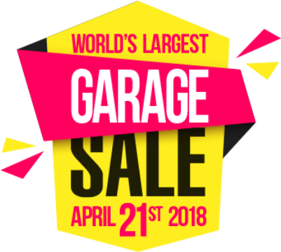 ''world's Largest Garage Sale'' Returns To The Family - The Family Arena (400x400), Png Download