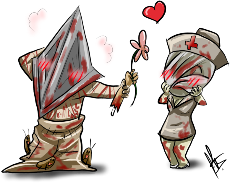 Pyramid Head Png Transparent Image - Silent Hill Pyramid Head Chibi (900x675), Png Download