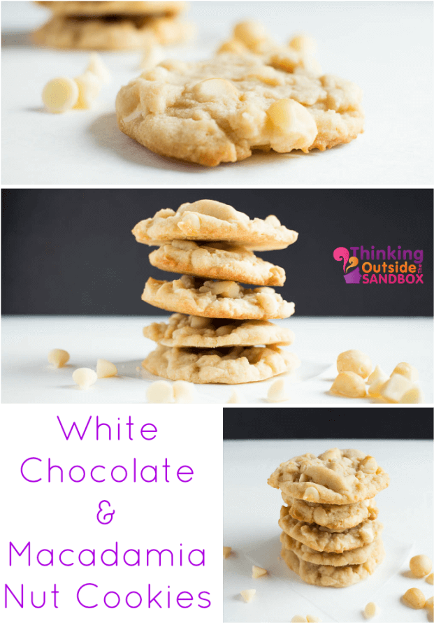 White Chocolate Macadamian Nut Cookies Recipe - Baking (630x900), Png Download