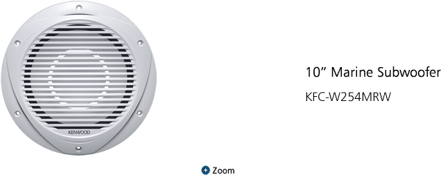 kenwood marine subwoofer