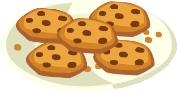 Chocolate Chip Cookies - Chocolate Chip Cookie (360x360), Png Download