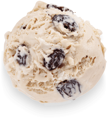 27rum And Raisin - Ice Cream (500x500), Png Download