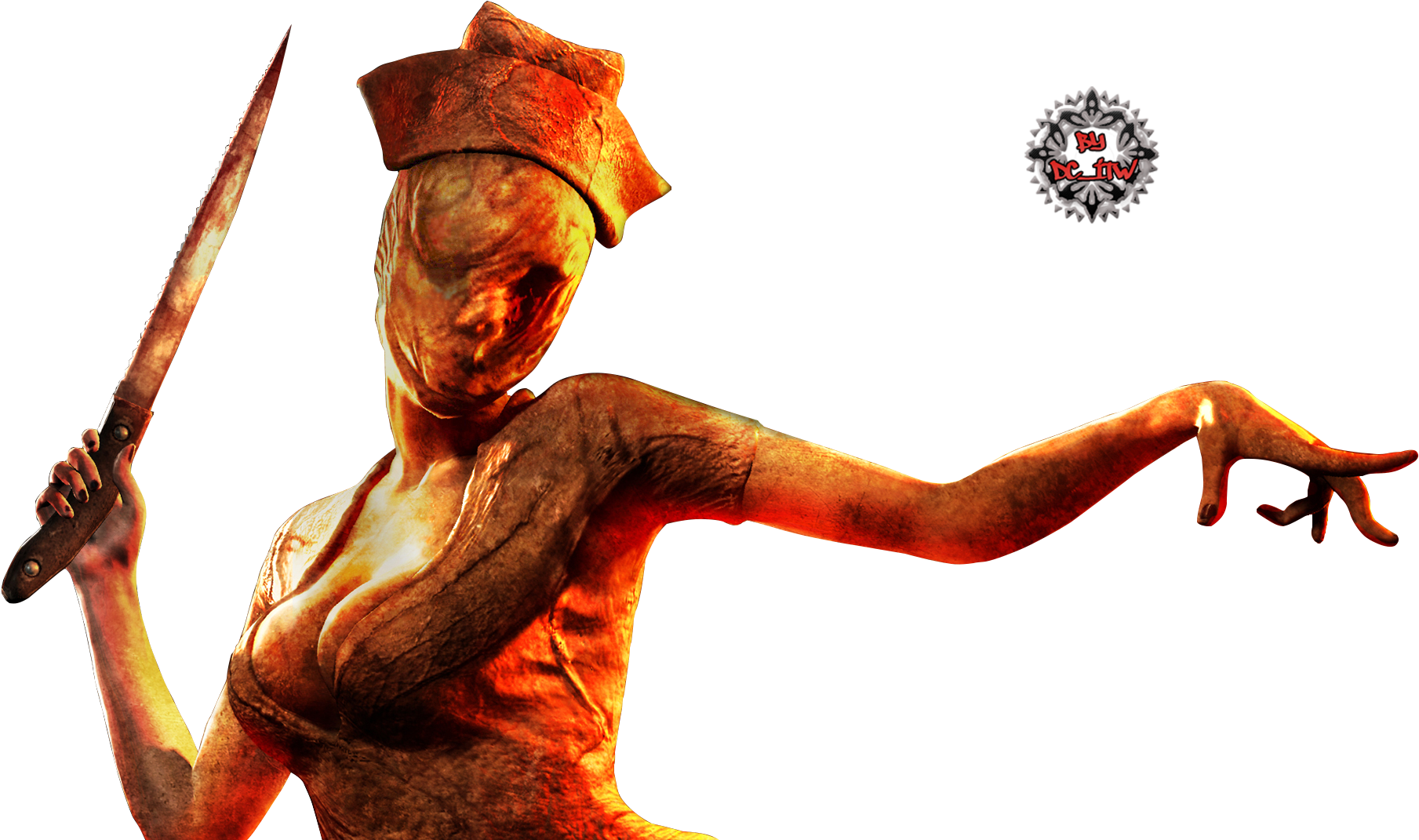 Png Image Information - Pyramid Head Silent Hill (1846x1080), Png Download