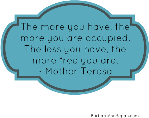 Mother Teresa Quote - Thursday (500x500), Png Download
