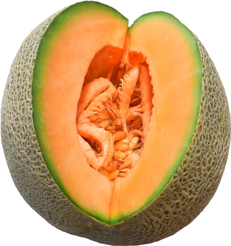 Melon Cut Png Image - Melon Png (1036x1055), Png Download