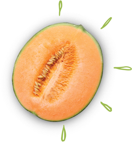 Royal Cantaloupe - Muskmelon (426x459), Png Download