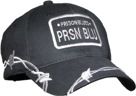 Prison Blues Barbed Wire Cap - Prison Blues Caps (600x480), Png Download
