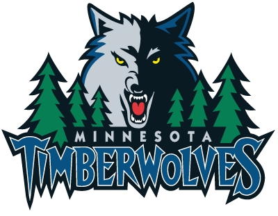 Printable Minnesota Timberwolves Logo - Minnesota Timberwolves Logos Wikia (400x311), Png Download