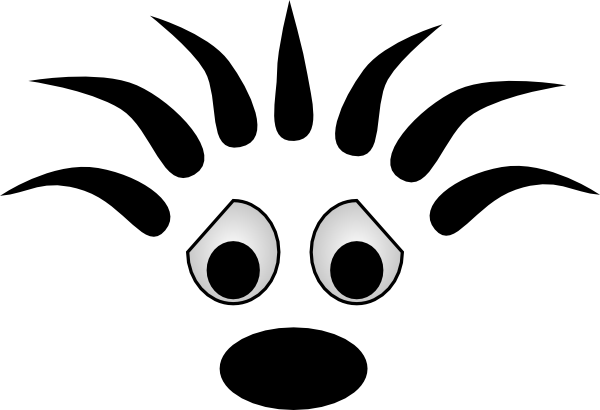 Scared Face Clip Art (600x410), Png Download