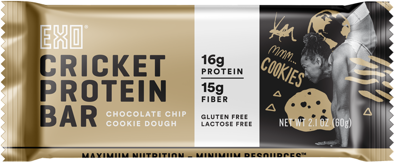 Chocolate Chip Cookie Dough Protein Bars - Protein Bar (1000x1000), Png Download