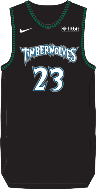 minnesota timberwolves old school jersey