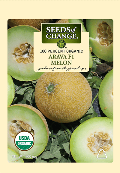 Organic Arava F-1 Melon Seeds - Seeds Of Change 21076 Organic Zesty Cln Quinoa Blend (573x573), Png Download