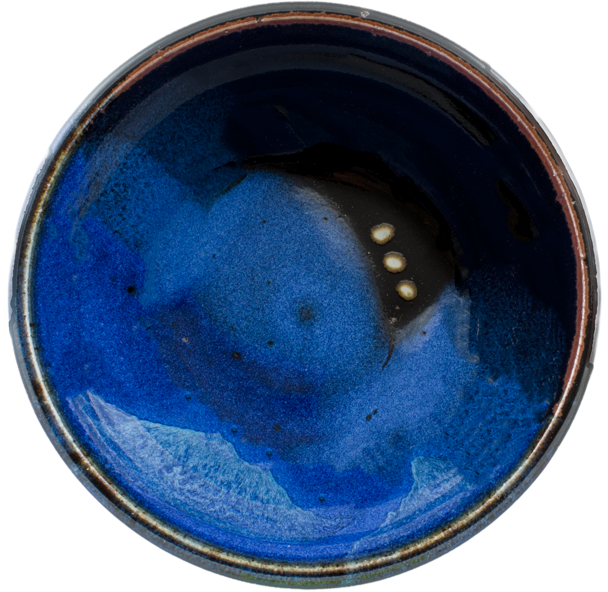 Handmade Pottery Cereal Bowl Overhead View - Pottery (1920x1280), Png Download