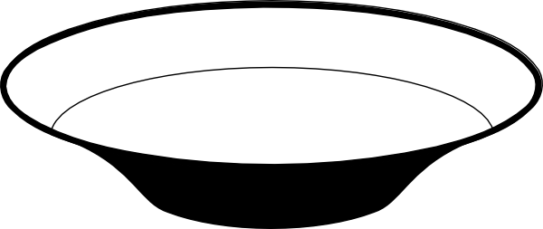 Bowl Clipart - Soup Bowl Clip Art (600x253), Png Download
