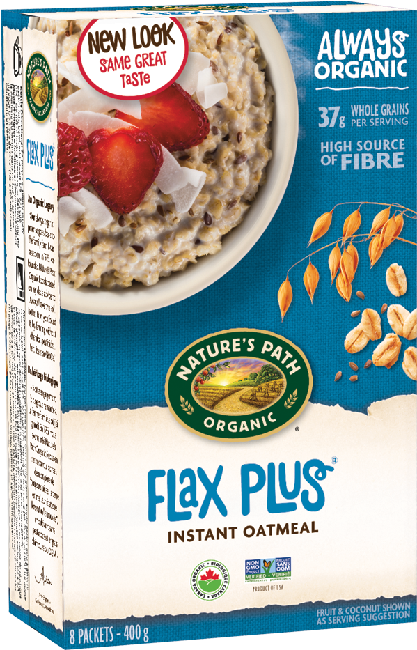 Organic Instant Oatmeal Nature's Path (720x960), Png Download