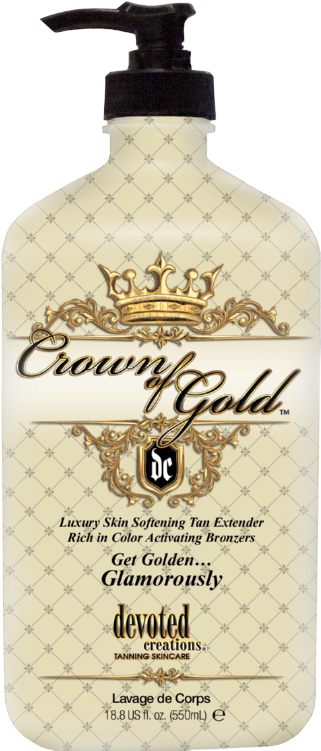 Princess Crown Source - Devoted Creations Crown Of Gold - Luxury Skin Softening (750x750), Png Download