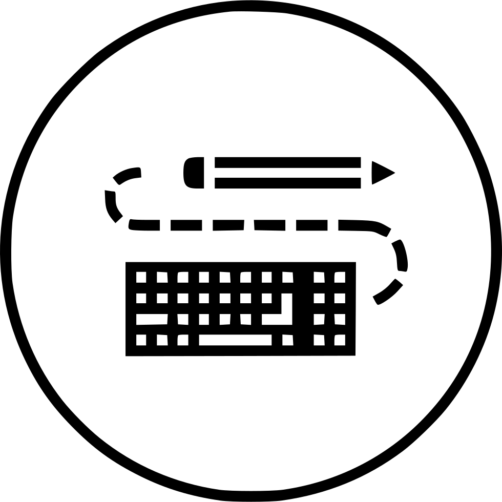 Pen Pencil Keyboard Write Drawing Design Sketch Svg - St Dupont Cohiba Limited Edition (980x980), Png Download