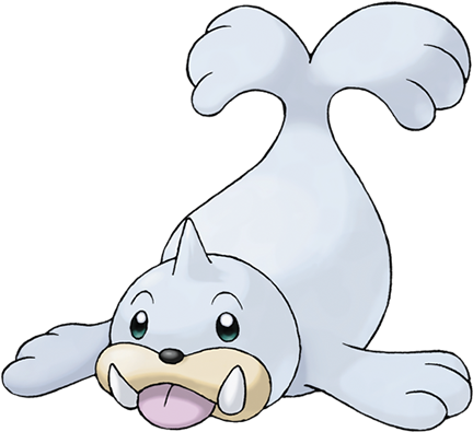 Seel Hunts For Prey In The Frigid Sea Underneath Sheets - Seel Pokemon (475x475), Png Download