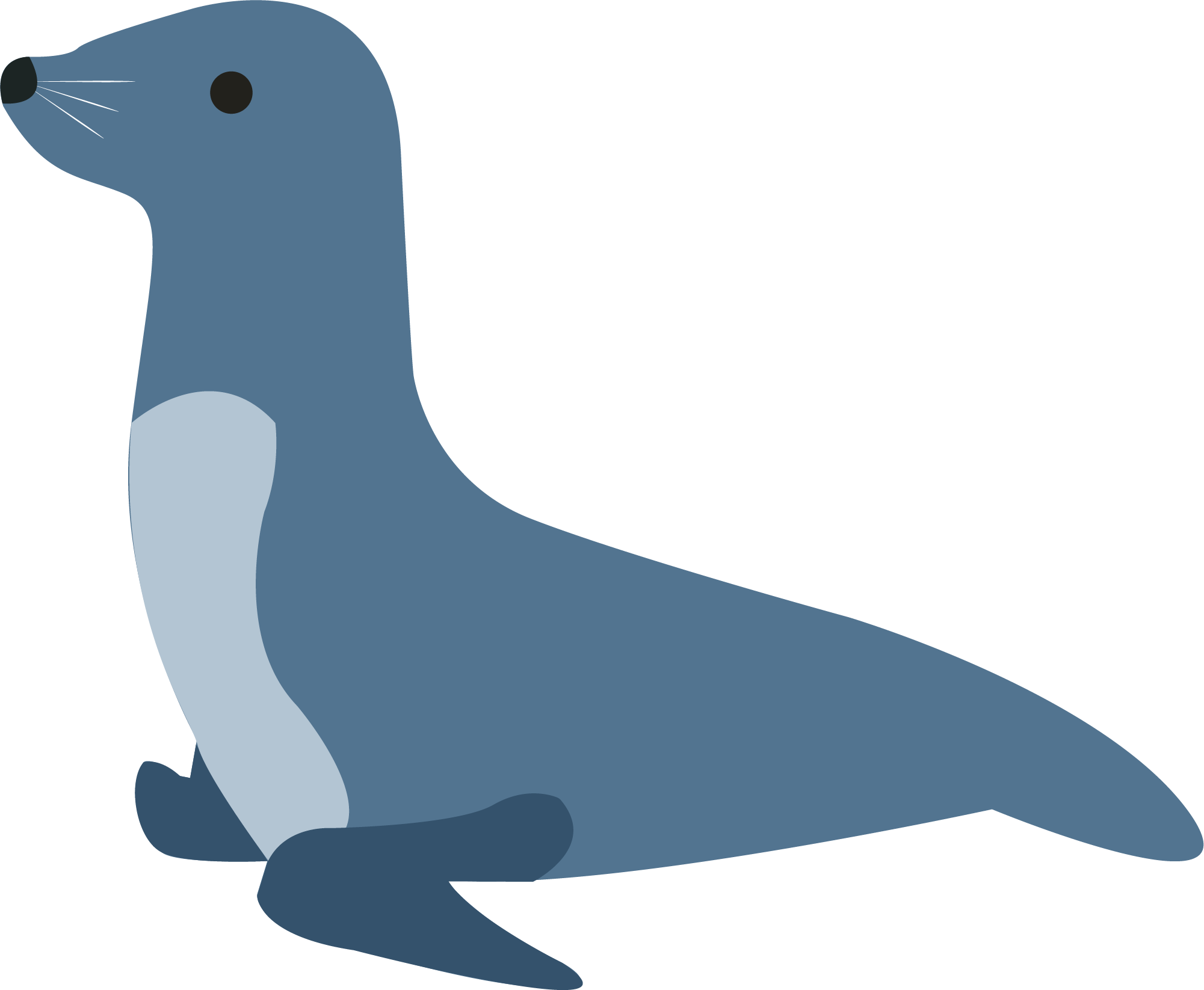 0 Sea Lions Are Entangled In Plastics - Design (2001x1646), Png Download