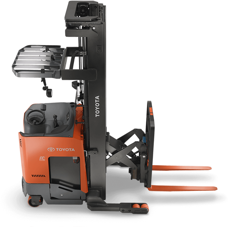 Reach Truck - Reach Truck Forklift (803x791), Png Download
