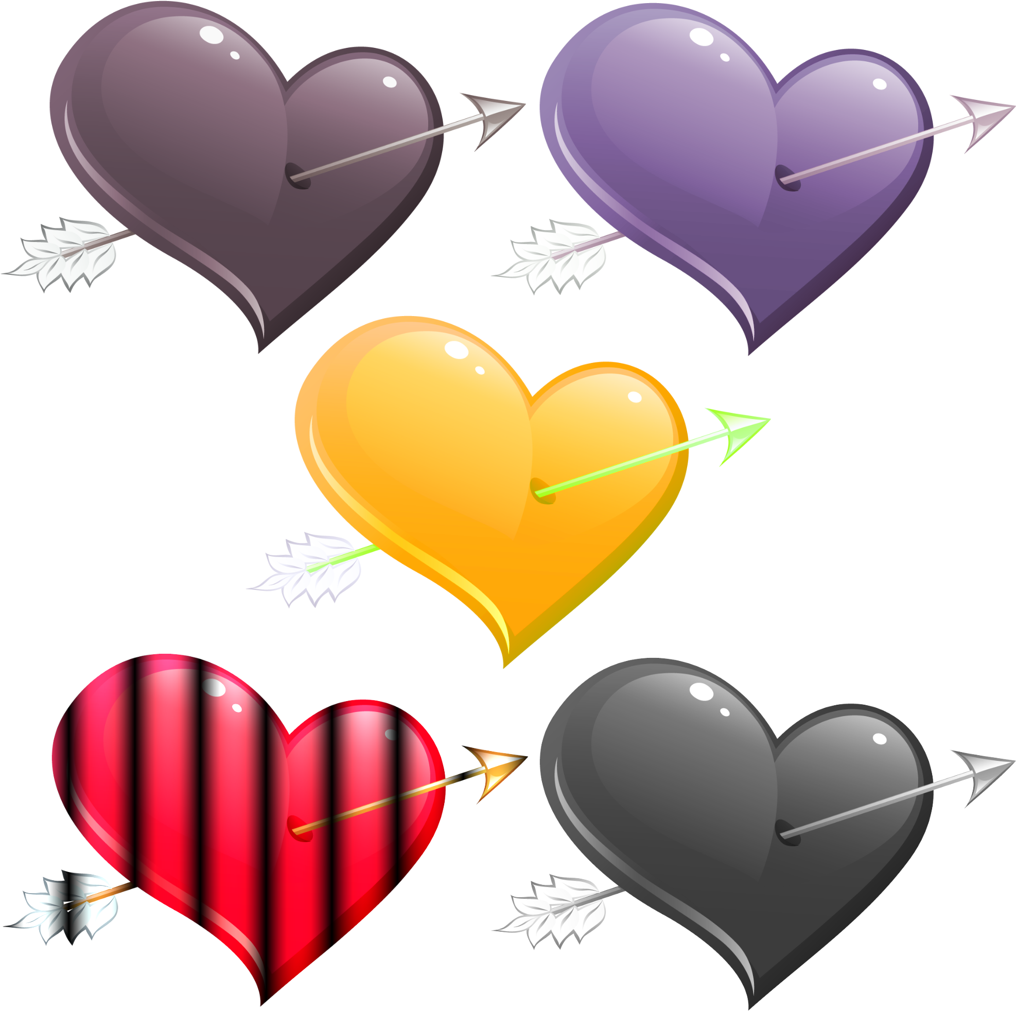 Clipart Heart - Library (2000x2000), Png Download