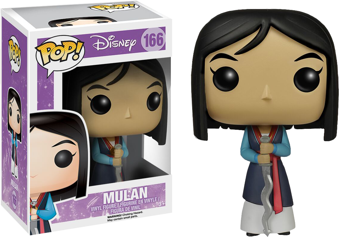 Mulan Pop Glam Shots - Mulan Funko Pop (1129x789), Png Download
