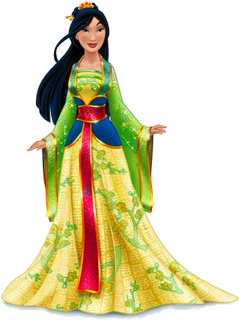 Marcadores - Png,princesa Mulan - Disney Princess Ages 2017 (353x479), Png Download