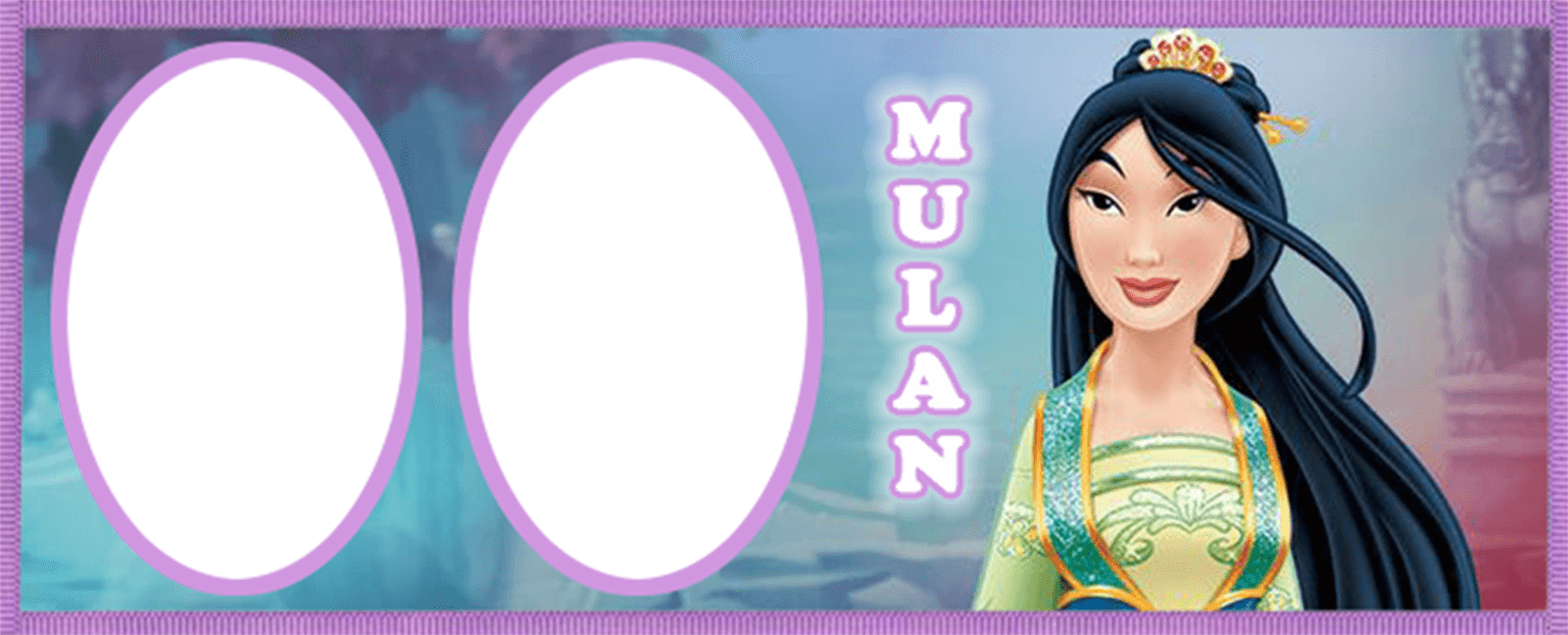 Princesa Mulan - Capa Para Facebook Mulan (1600x648), Png Download