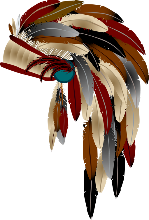 Tattoo Png Printables Pinterest Native Indiantattoopng - Native American Headdress Png (511x750), Png Download