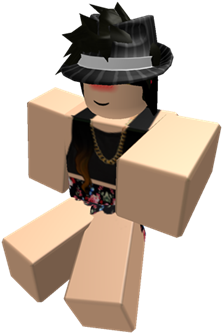 Download Roblox Girl Model Roblox Character Girl Transparent Png