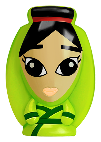 Disneywikkeez-mulan - Mulan (345x485), Png Download