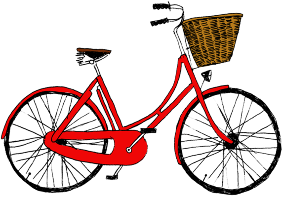 Red Bike - Fuji Club Single Speed (690x690), Png Download