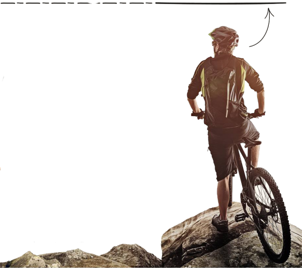 Bike - Hybrid Bicycle (600x533), Png Download
