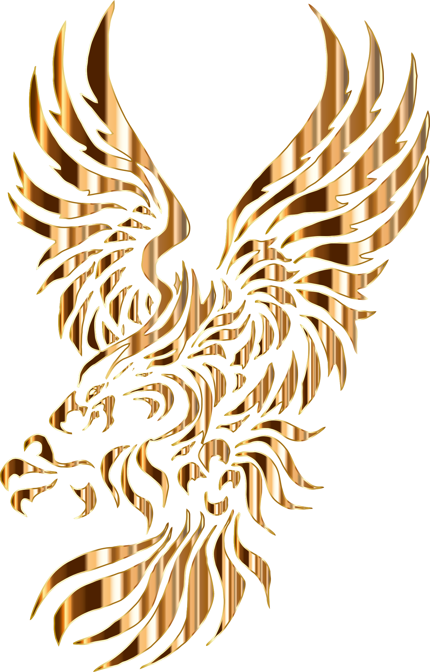 Chromatic Eagle No Background Icons Png Free - Eagle On Transparent Background (1498x2342), Png Download