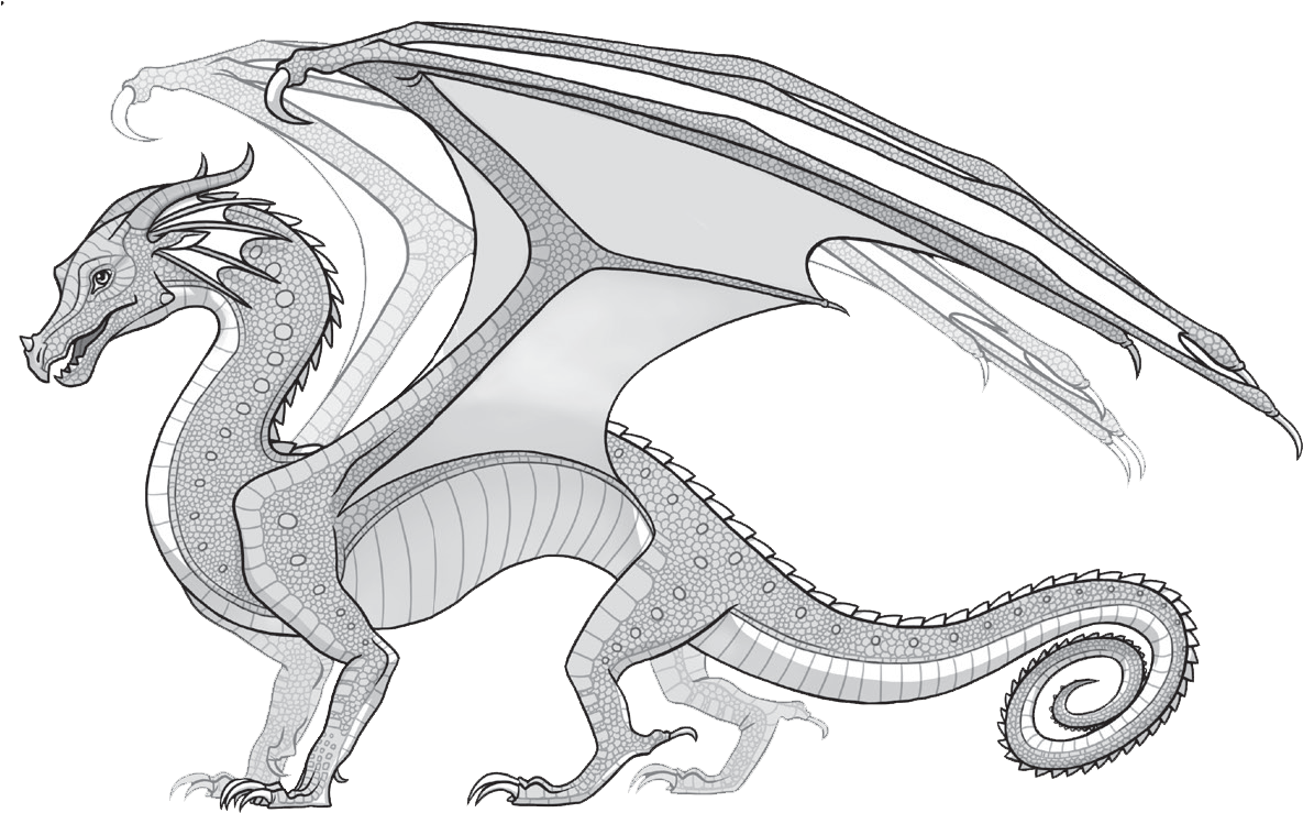 Glorytherainwing - Wings Of Fire Dragons (1203x787), Png Download