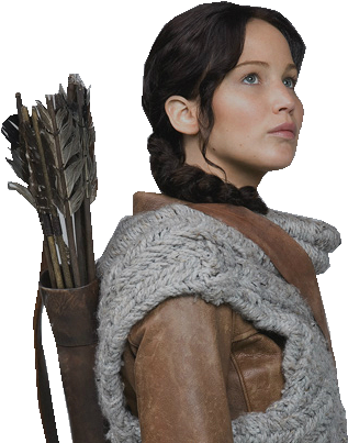 Png Katniss Everdeen/ Jogos Vorazes - Doge Hunger Games (405x419), Png Download