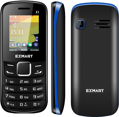 Exmart Mobile - Keypad Phone Png (684x504), Png Download