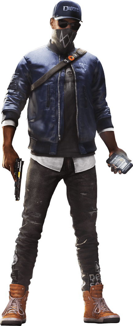 Pagina Del Profilo Di Marcus - Jogo Watch Dogs 2 (433x1057), Png Download