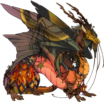 And Last But Certainly Not Least, Is My Shadow Rep - Dragon Underbelly (350x350), Png Download
