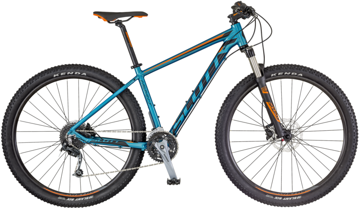 Scott Aspect 730 Hardtail Mountain Bike Blue - Scott Spark Rc Pro 2019 (750x750), Png Download