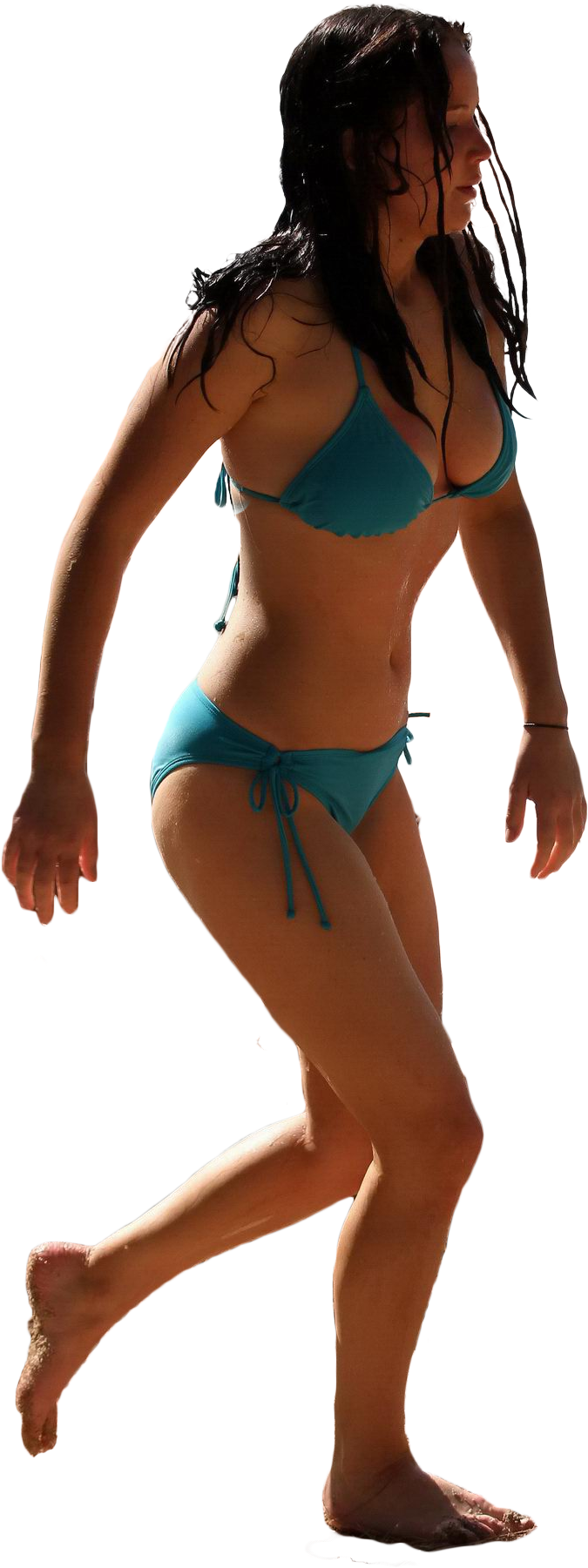Jennifer Lawrence In A - Jennifer Lawrence Bikini Png (1360x2040), Png Download