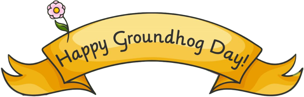 Victorian Americans Observed Groundhog Day - Groundhog Day Banner (1024x333), Png Download