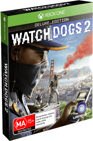 Download Watch Dogs 2 Ps4 Deluxe Edition Png Image With No Background Pngkey Com