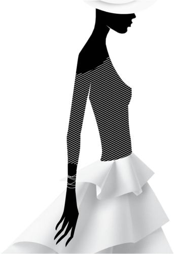 Cocktail Dress (343x500), Png Download