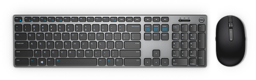 Dell Premier Wireless Keyboard And Mouse - Dell Premier Wireless Keyboard And Mouse Km717 (540x340), Png Download