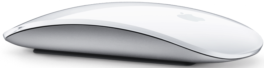 Apple Magic Mouse - Apple Magic Mouse Png (850x219), Png Download